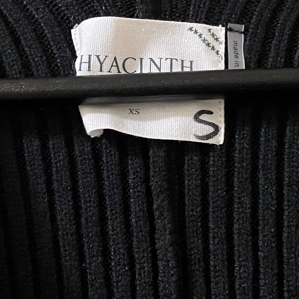 Tuckernuck Dress Hyacinth House Brigid‎ Ribbed Knit Sweater Midi Sz XS - Picture 8 of 12